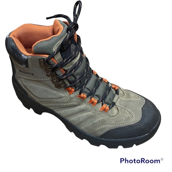 Ozark Trail Shoes Ozark Trail Mens Orange Tan Lace Up Activewear